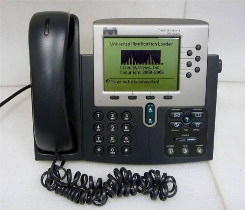 Cisco cp 7960g ip telephone corded phone office business 7900 series for sale