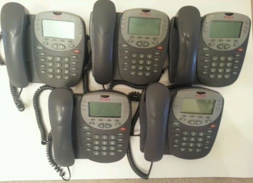 (lot of 5) avaya ip office 5410 digital telephone phone for sale