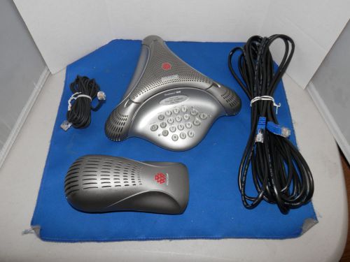 Polycom VoiceStation 100 Conference Office Phone w/ Wall Module
