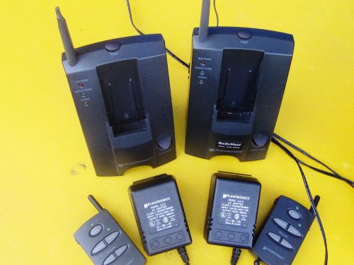 LOT OF ASSORTED PLANTRONICS CA10CD REMOTES TRANSFORMER CA10CD CONSOLE AND MORE