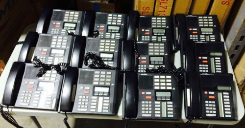 Norstar Nortel Northern Telecom Meridian M7310 Black Business 12 Phones