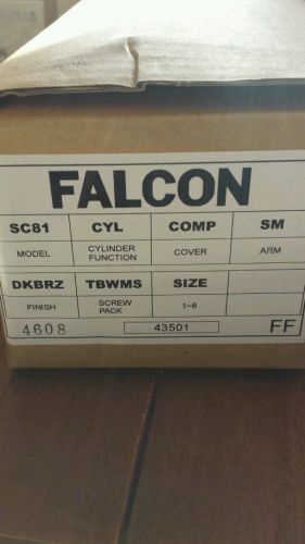 Falcon sc 81 door closer (cylinder only) dark bronze for sale