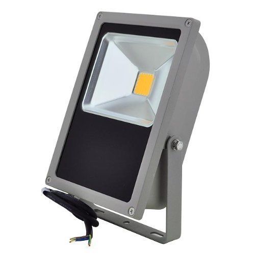Ledwholesalers series 3 outdoor security flood light 50 watt  white  3719wh for sale