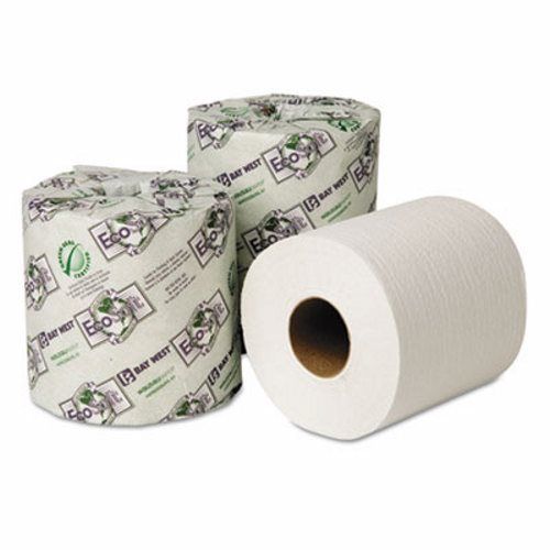 EcoSoft Green Seal 1 Ply Standard Toilet Tissue, 48 Rolls (WAU 14800)