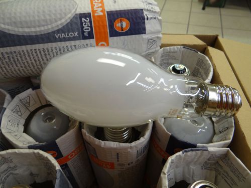 12 New Osram NAV-E 4Y Vialox 250W E40 Super SON-E Plus High Pressure Sodium Bulb