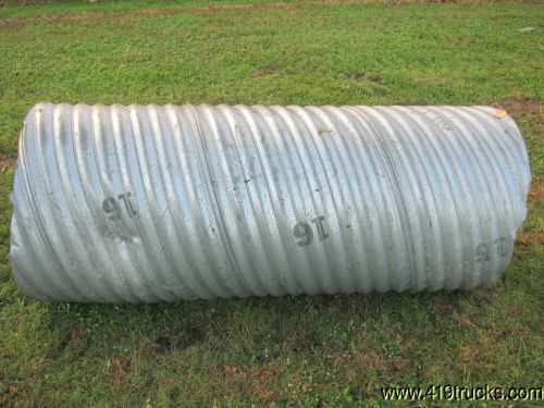 CORRUGATED STEEL  CULVERT DITCH PIPE 28&#034; INCH DIAMETER X 5&#039; FT 10&#034; INCH  LONG