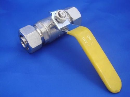 1/2&#034;  ball valve for 1/2&#034; for gasflex flexible gas piping  (box of 10) for sale