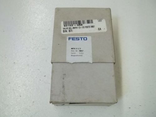 Festo mfh-3-1/2 solenoid valve *new in a box* for sale