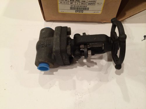 Rp&amp;c gate valve part no. 591-112-01 size 3/8&#034; npt ef57d new in box for sale