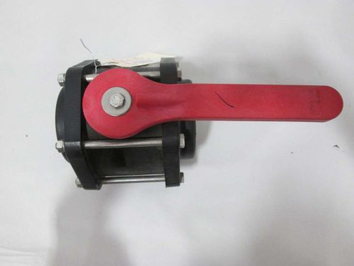 NEW RED HANDLE 3IN NPT THREADED BALL VALVE D381522