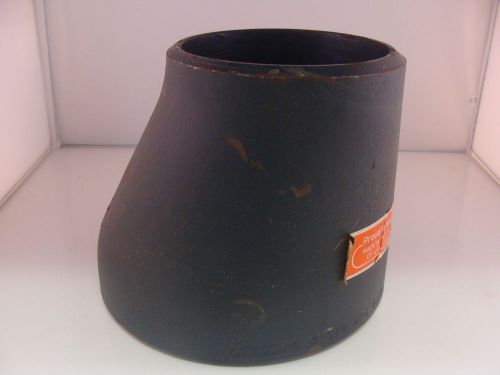 New overstock 6x4 carbon steel s40 atsm a234 buttweld pipe reducer eccentric for sale