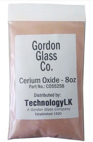 Cerium Oxide High Grade Polishing Powder - 8 oz.