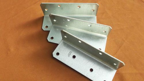 Construction / home  ___ steel angle support / holder ___ lot of 6 / heavy duty for sale