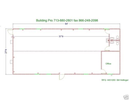 Building Pro 28x60 Modular Building Bunk House Trailer