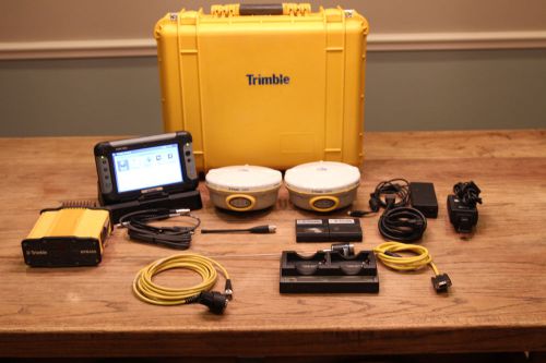 Trimble 5800 base rover gps survey system setup w/ hpb450 &amp; tablet access for sale