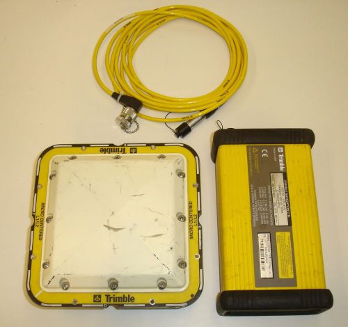 Trimble 4700 L1/L2 RTK GPS Receiver 460-470MHz Radio. Micro-Centered Antenna