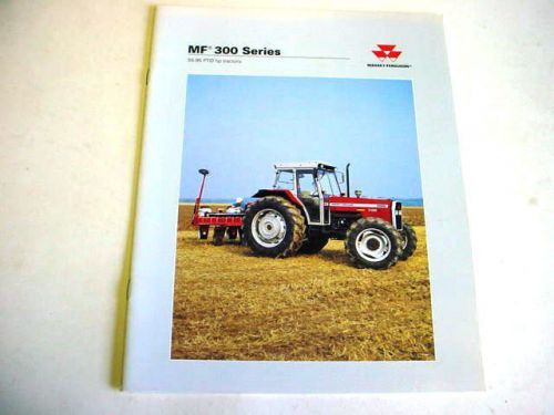 Massey Ferguson 300 Series Farm Tractor, 16 Pages,1998 Brochure       m#
