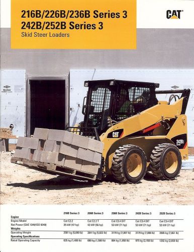 Equipment Brochure - Caterpillar - 216B et al Series 3 Skid Steer Loader (E1748)