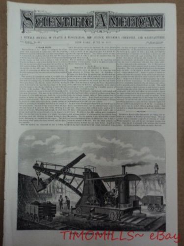 1877  dunbar proctor ruston steam navvy shovel engine antique hornsby uk for sale