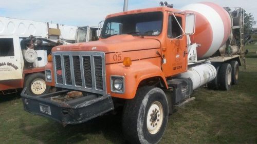 1990 international rear discharge concrete mixer truck 6 axle (stock #1734) for sale