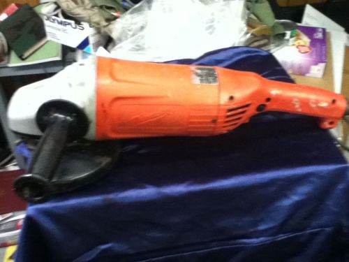 Milwaukee heavy duty 7&#034; corded angle grinder, good used condition! for sale