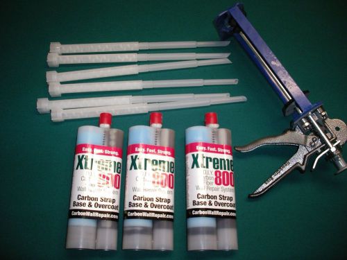 Epoxy base and overcoat (xtreme 800) for carbon fiber wall repair for sale