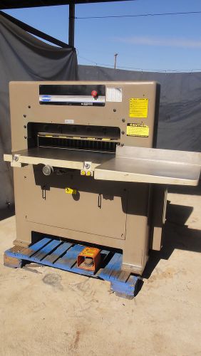 Ma g challeng power paper cutter with digital back gage 30.5 305 mcbp see vidio for sale
