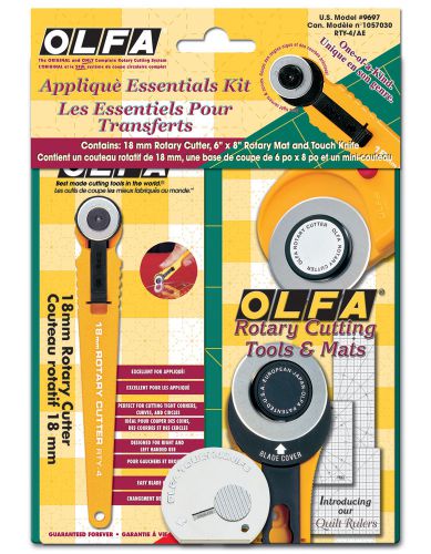 *olfa kit with rty-4, tk-4 &amp; rm-6 x 8 &amp; rotary brochure (olfa rty-4-ae) for sale