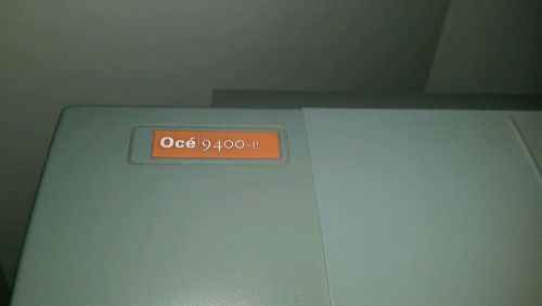 Oce 9400 series ii wide-format printer for sale