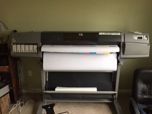 HP Designjet 5500PS 42&#034; Wide Format Color Printer Plotter