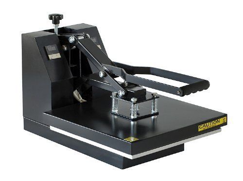Black digital clamshell heat press transfer t-shirt sublimation machine 15 x 15 for sale