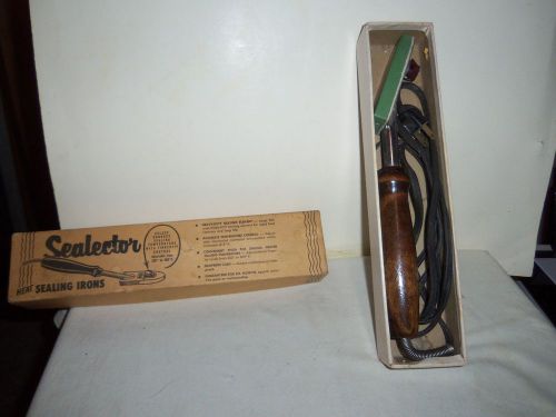 Original Vintage 1961 Sealector &#034;Tacking Iron&#034; Mint in Original Box