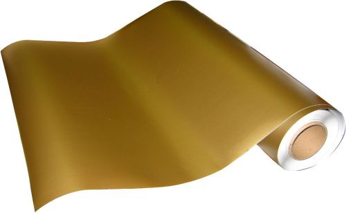 Gold Adhesive Vinyl 24&#034; x 10 yards 3 years outdoor glossy for vinyl cutter