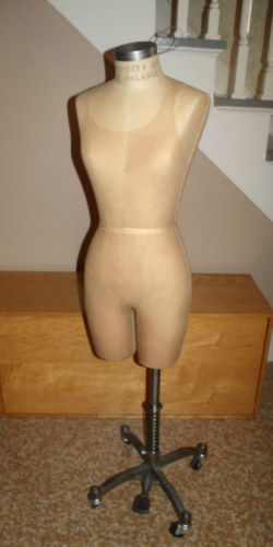 Quality ROYAL FORM Ladies Torso Half Legs Display Dress Mannequin Metal Stand