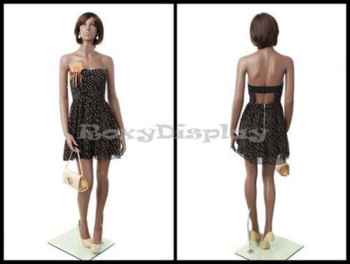 Female Fiberglass African style Mannequin Dress form Display #MZ-MYA3