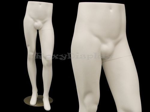 Fiberglass Male Mannequin Dress Form Display Torso Half Body Clothing #MD-ML9