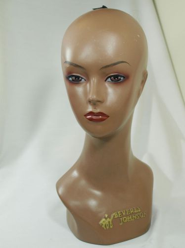 GORGEOUS FEMALE MANNEQUIN HEAD - Wig/Hat Display - BEVERLY JOHNSON