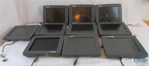 Lot of 10 Micros ASM Eclipse Display Active Touchscreen Monitors