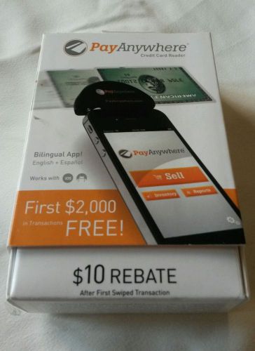 Pay Anywhere  Smartphone Mobile Credit Card Reader , Brand New