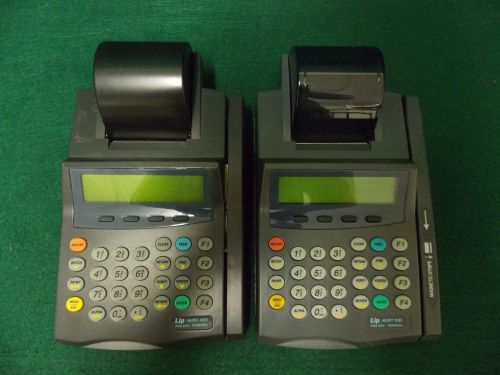 Lipman Nurit 2085 Credit/Debit Card Terminal (Lot of 2) #