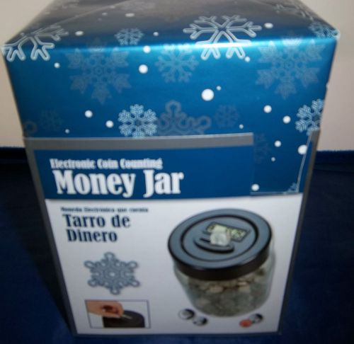 Coin Counting Money Jar Electronic NEW