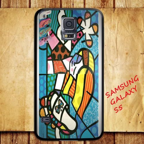 iPhone and Samsung Galaxy - Colourful Romero Britto Retro Art - Case