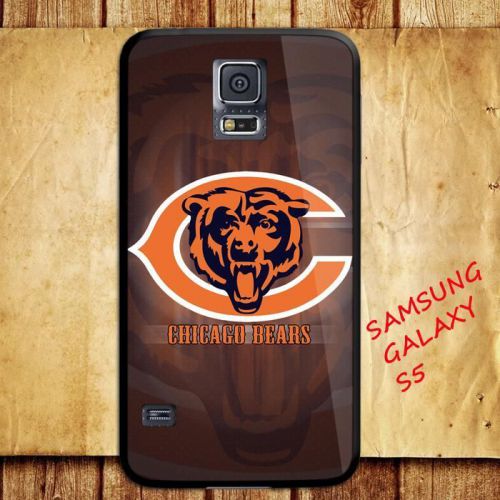 iPhone and Samsung Case - Chicago Bears Team Rugby Logo - Cover