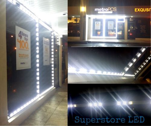 Luces led para ventanas, vitrinas, expositores, escaparate + adaptador for sale