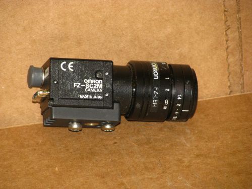 Omron FZ-SC2M Color CCD Camera Module with Lens FZ-LEH