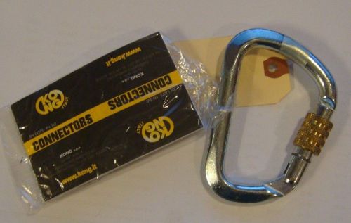 Kong rescue screw connector / carabiner steel for sale