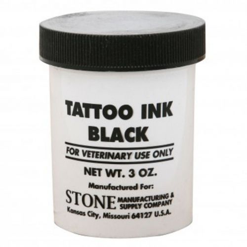 Stone Hog Slapper Tattoo Ink Black 3 oz Jar *Easy to work with* Superior Quality