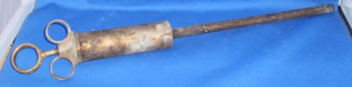 Antique Vintage Metal Pill Pusher for Large Animals