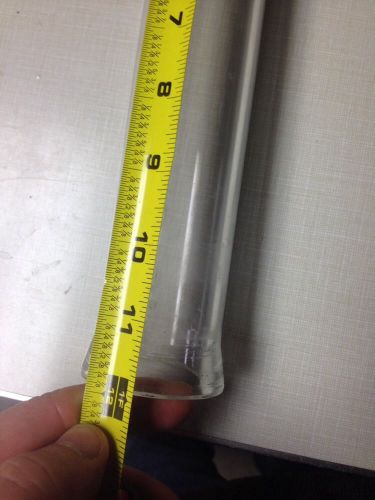 1.5&#034; Glass Milk Pipeline Extension Coupler 12&#034; Long.  Delaval Surge, Milking