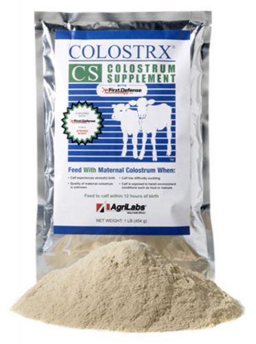 Colostrx cs plus first defense colostrum supplement calf calves stressful birth for sale